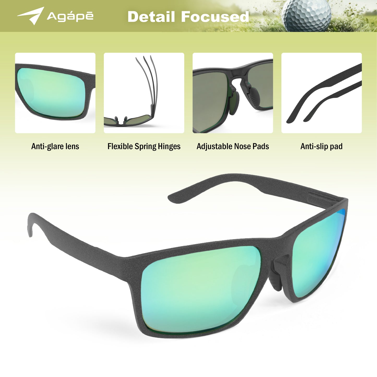 agape Birdyx™ Carbon GreenSight