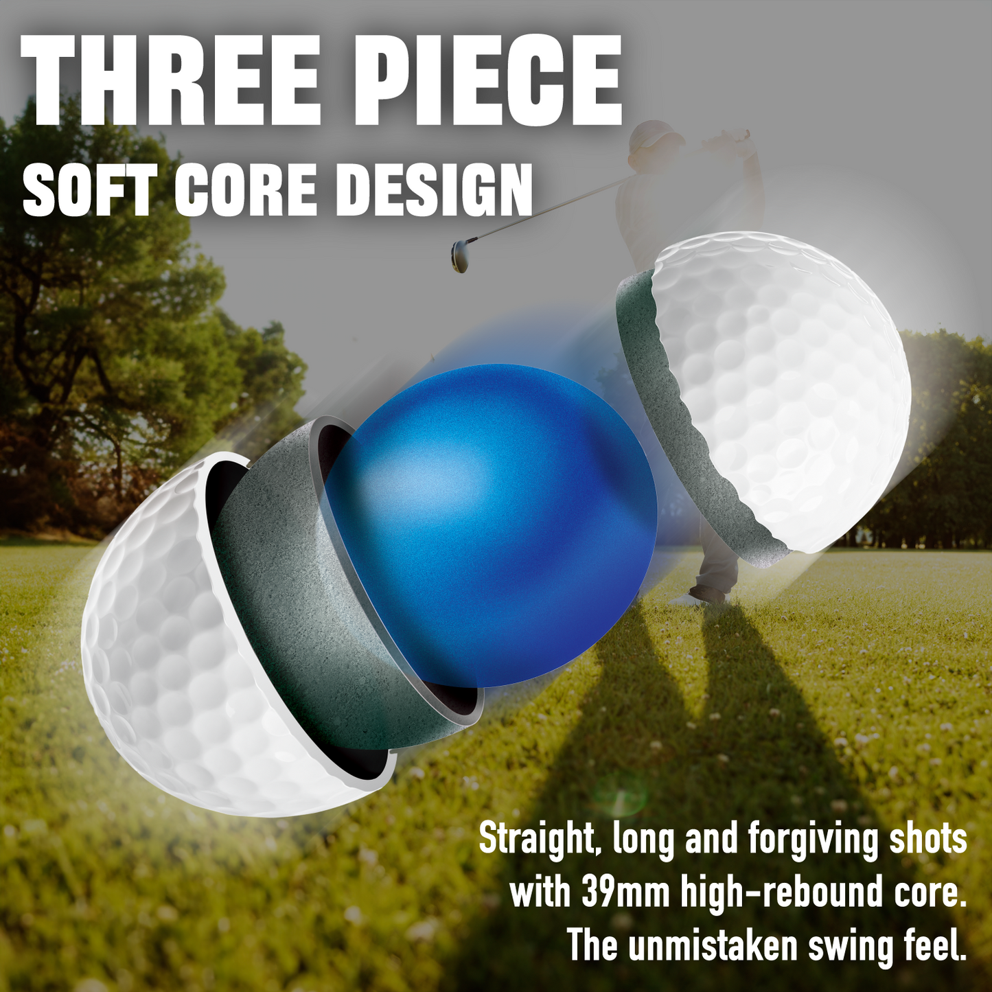 Agape V Super 3 Golf Ball