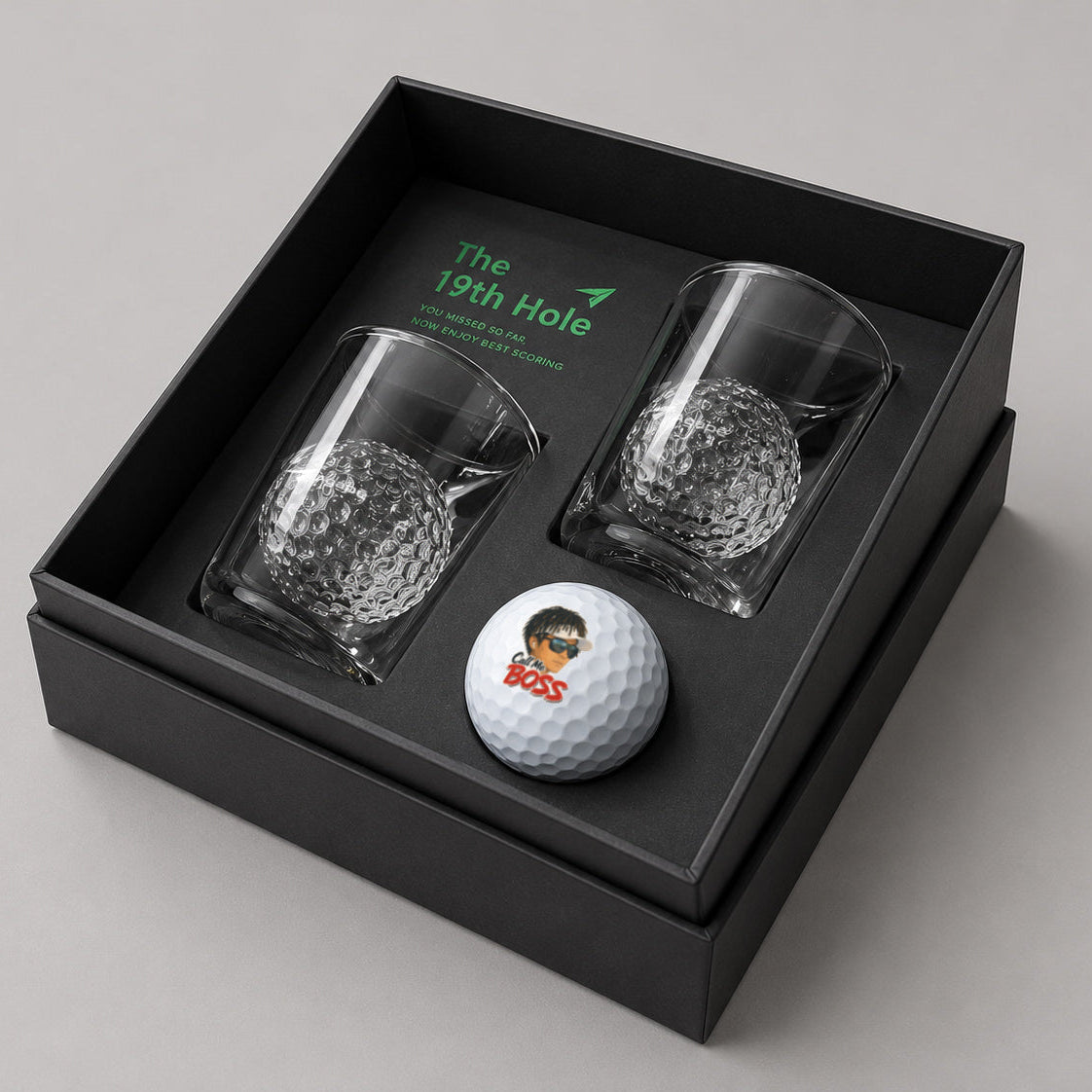 The 19th Hole 高爾夫球威士忌酒杯組 | Agape Golf