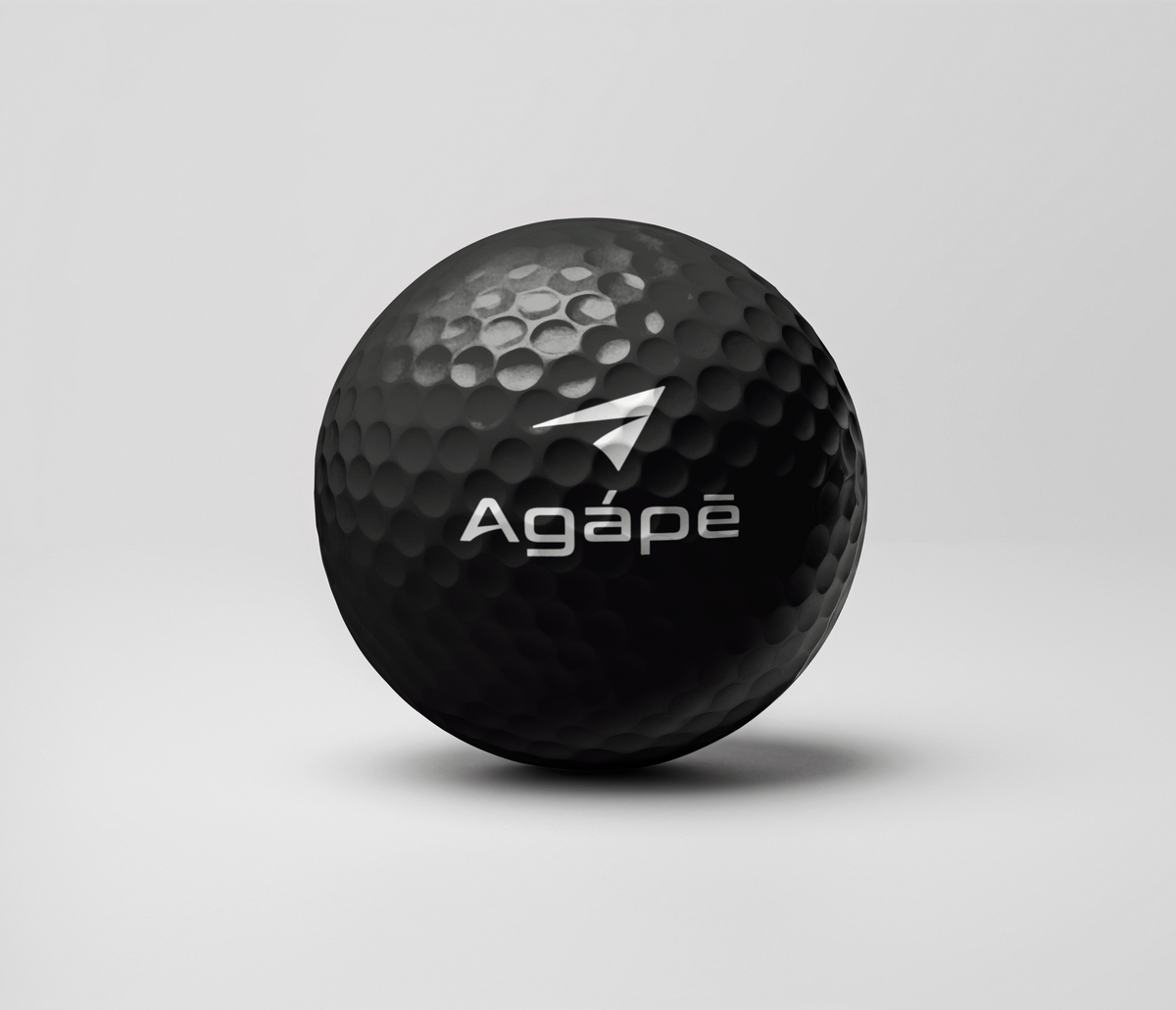 Agape M Power 5, M Power 5S, V Super 3 White and Black Golf Ball