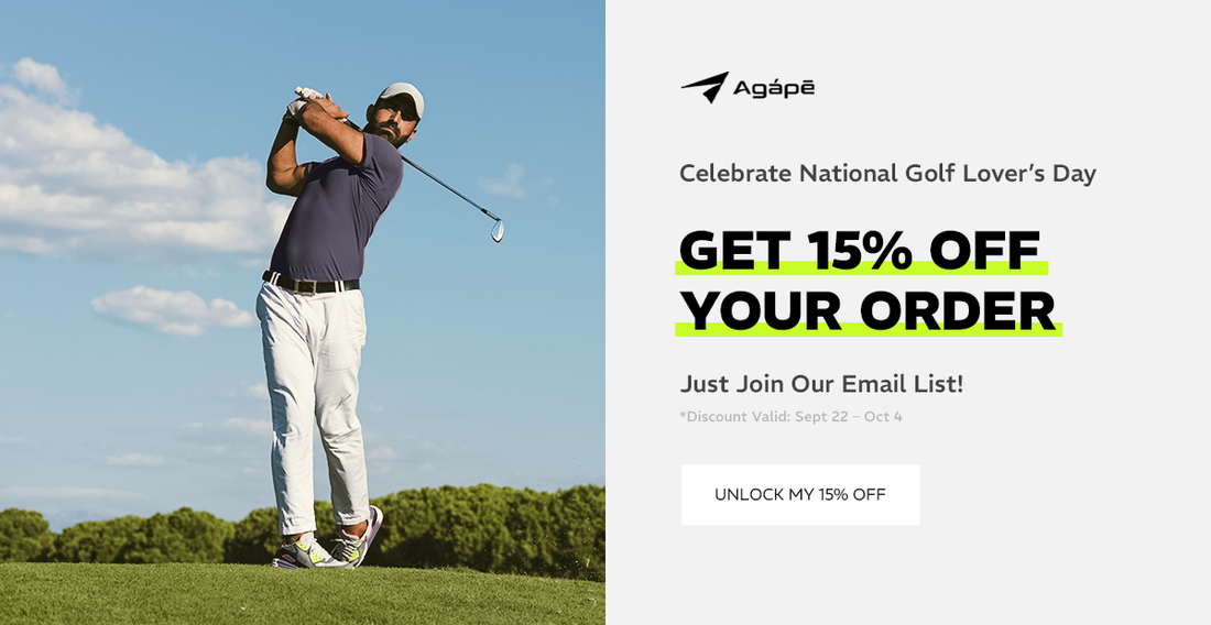 Celebrate National Golf Lover’s Day with Agapé 🎉