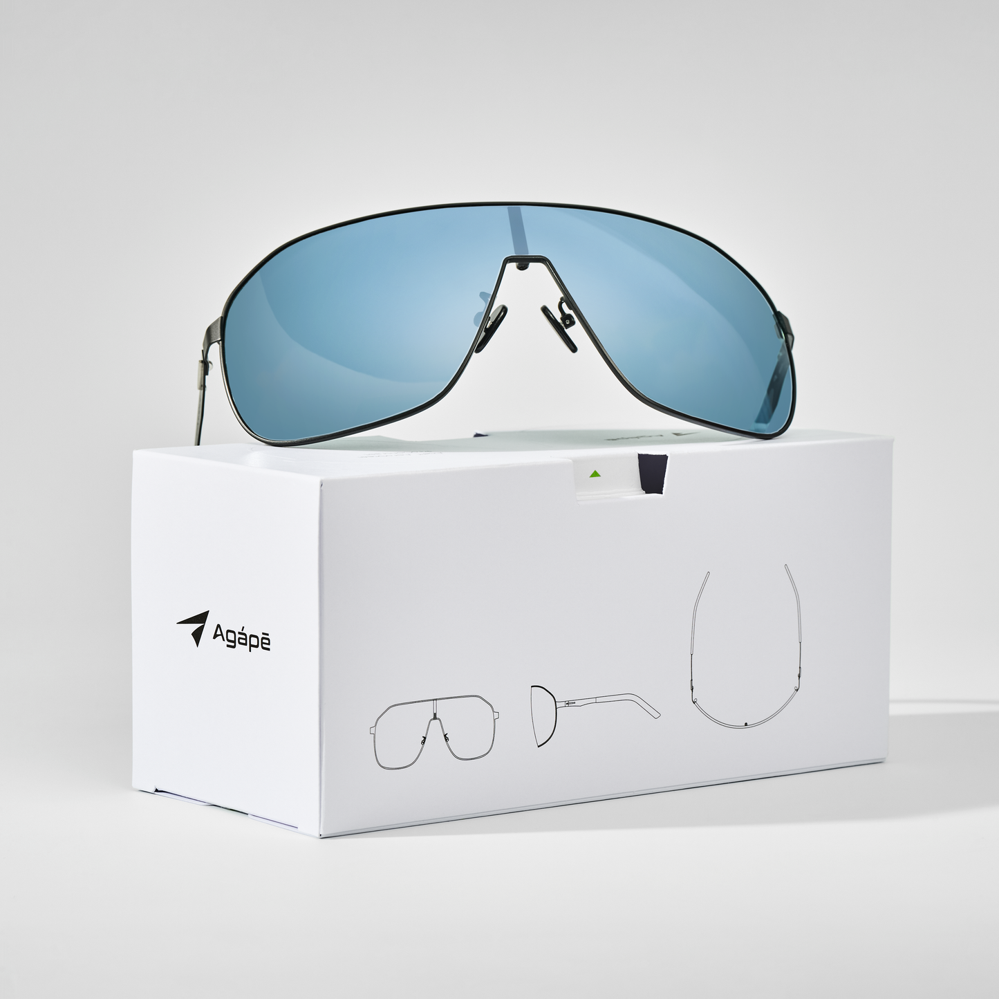 Ace™ AeroSteel - ProSight Golf Sunglasses Gift Set｜Agape Golf