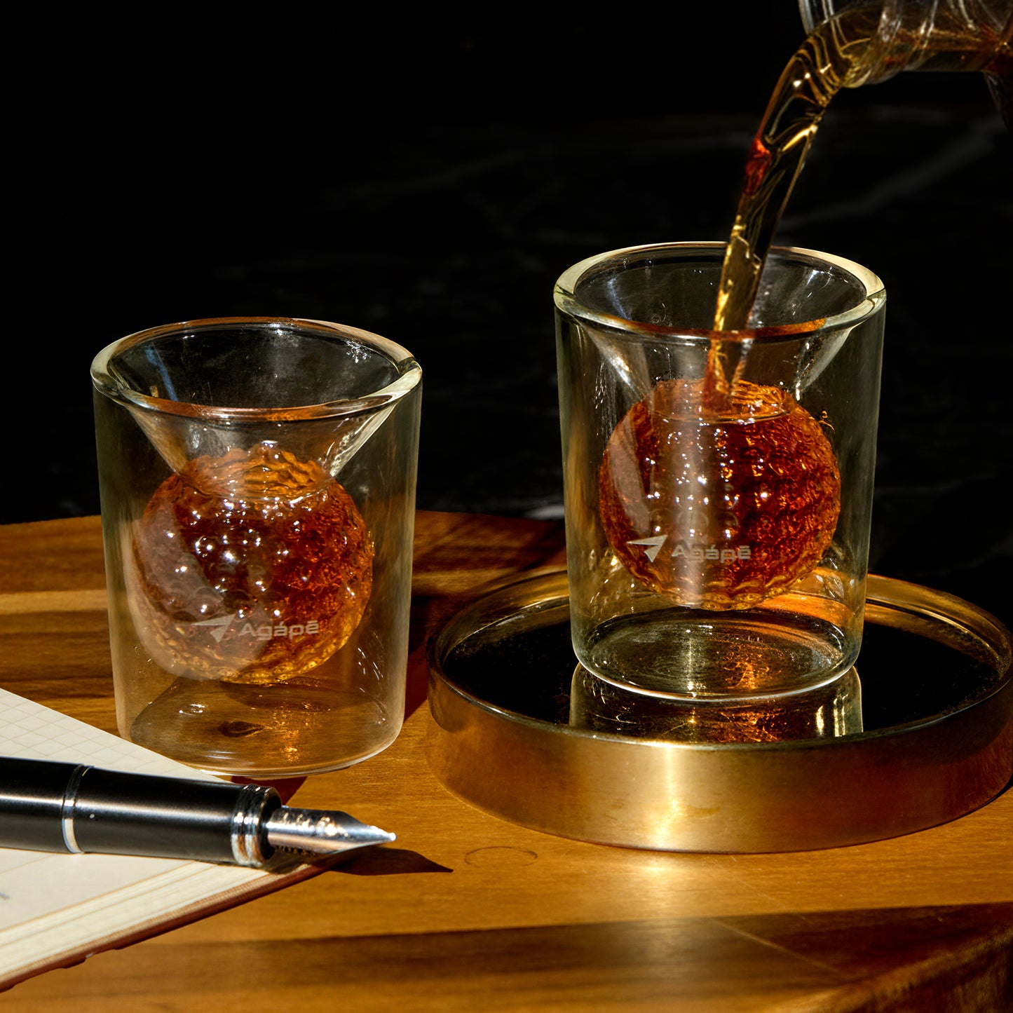 The 19th Hole 高爾夫球威士忌酒杯組 | Agape Golf