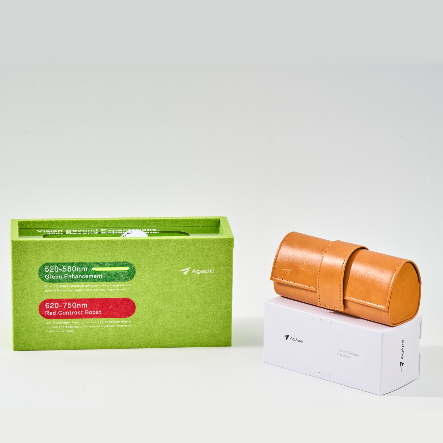 Ace™ AeroSteel - ProSight Golf Sunglasses Gift Set｜Agape Golf